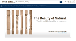 Desktop Screenshot of cabinetcolumns.homeover.com